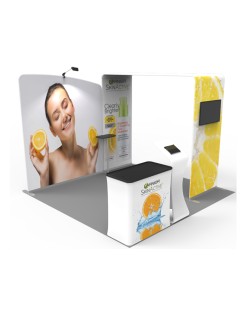 10ft Custom Smart Fit Trade Show Booth E06