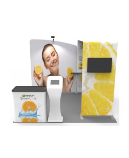 10ft Custom Smart Fit Trade Show Booth E06