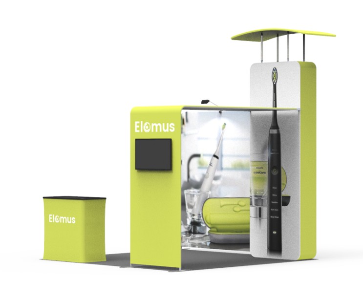 10ft Custom Smart Fit Trade Show Booth E07