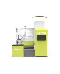 10ft Custom Smart Fit Trade Show Booth E07