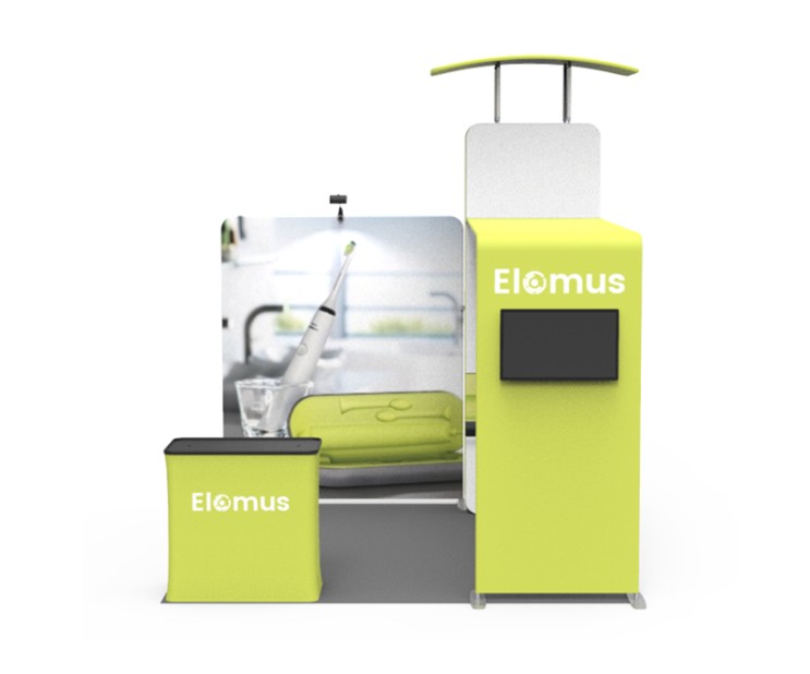 10ft Custom Smart Fit Trade Show Booth E07