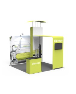10ft Custom Smart Fit Trade Show Booth E07