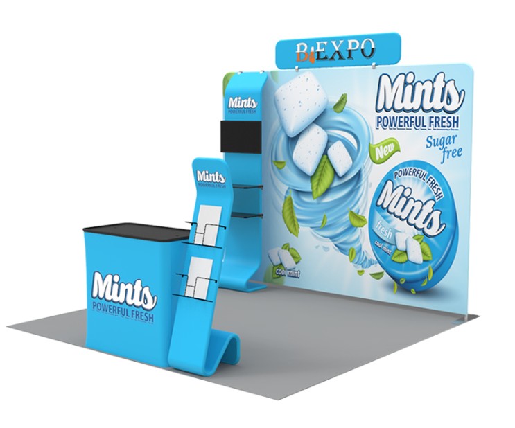 10ft Portable Trade Show Booth Displays EF