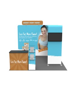 10ft Booths & Exhibit Solutions Smart-Fit EM