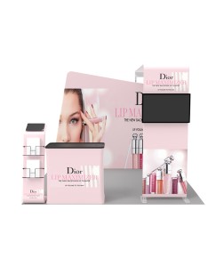 10ft Custom Smart Fit Trade Show Booth TP