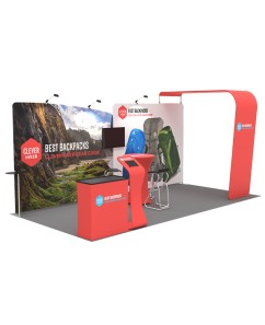 20ft Custom Trade Show Exhibits Display Arch Kit