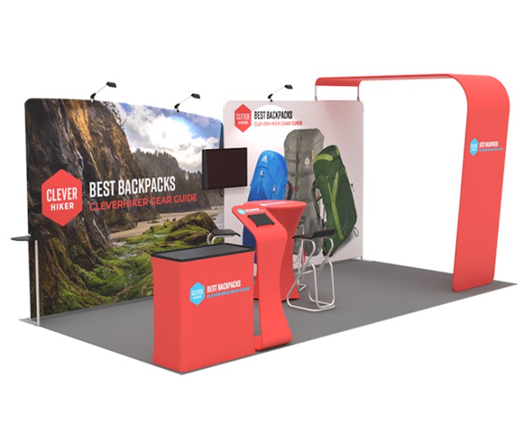 20ft Custom Trade Show Exhibits Display Arch Kit