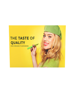 10 x 7.5ft Straight Expanding Pop Up Back wall