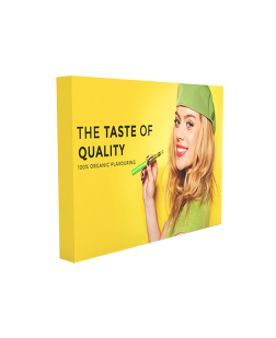 10 x 7.5ft Straight Expanding Pop Up Back wall