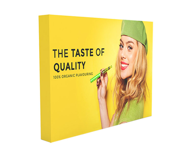 10 x 7.5ft Straight Expanding Pop Up Back wall