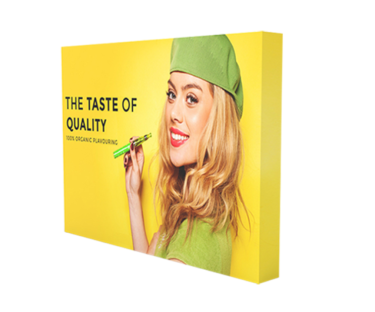 10 x 7.5ft Straight Expanding Pop Up Back wall