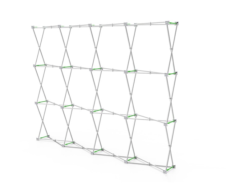 20 x 7.5ft Straight Expanding Pop Up Back wall