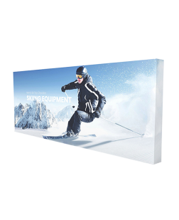 20 x 7.5ft Straight Expanding Pop Up Back wall