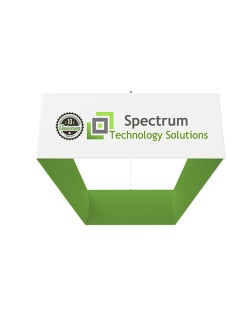 Custom Rectangle Trade Show Hanging Banner