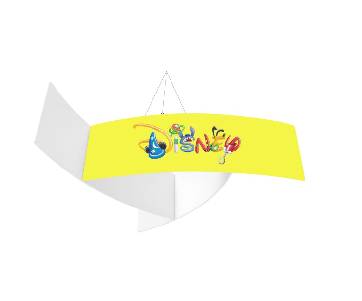 Custom Pinwheel Trade Show Hanging Banner Custom Pinwheel Trade Show Hanging Banner