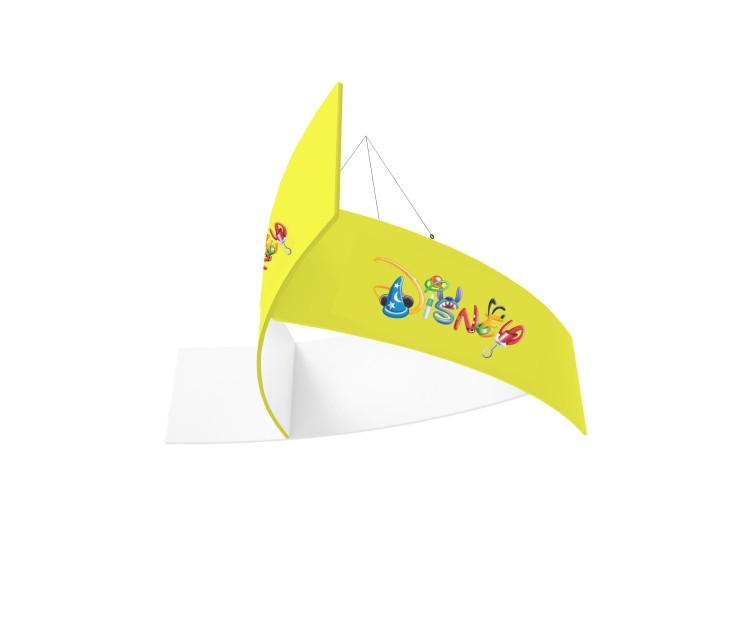 Custom Pinwheel Trade Show Hanging Banner Custom Pinwheel Trade Show Hanging Banner