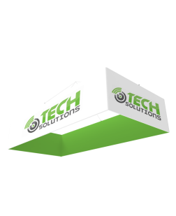 Custom Rectangle Trade Show Hanging Banner