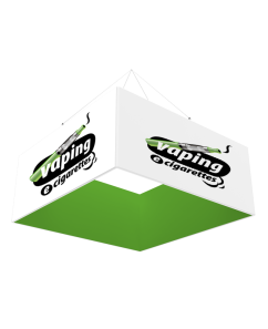 Custom Square Trade Show Hanging Banner