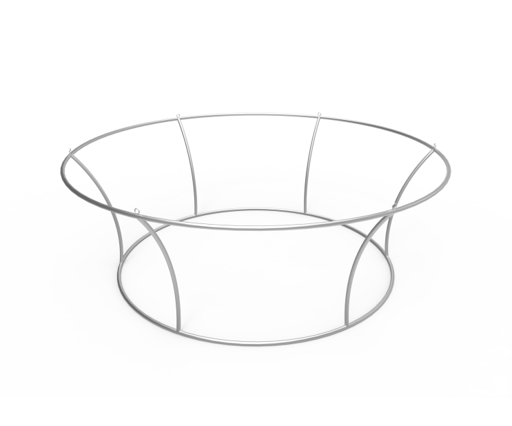 Custom Tapered Circle Trade Show Hanging Banner