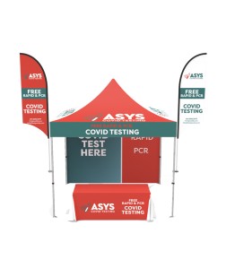 10 x 10ft Branded Canopy Tent Pkg 9