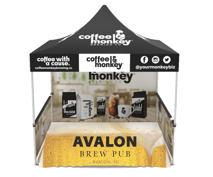 10 x 10ft Branded Canopy Tent Pkg 7