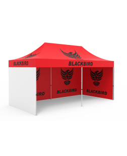 10 x 20ft trade show pop up Tent with 3 full walls