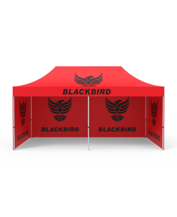 10 x 20ft trade show pop up Tent with 3 full walls