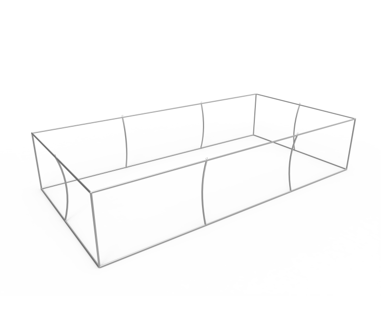 Custom Rectangle Trade Show Hanging Banner